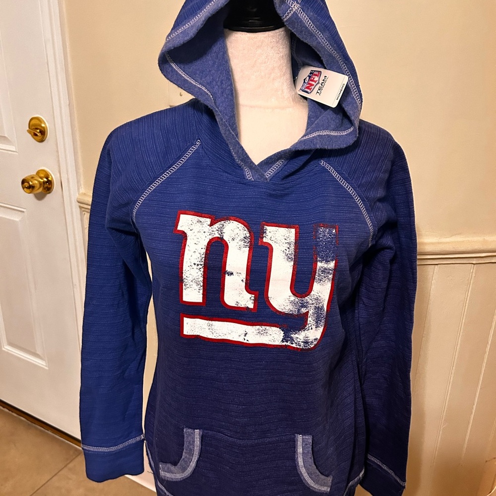 NWT NFL Team Apparel New York Giants Hoodie/Woman’s Medium